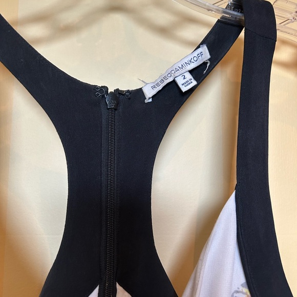 100% SILK REBECCA MINKOFF COCKTAIL DRESS SIZE 2. EUC. JOSHUA DRESS. - Picture 2 of 3